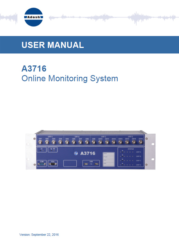 Descargue el  manual de A3716